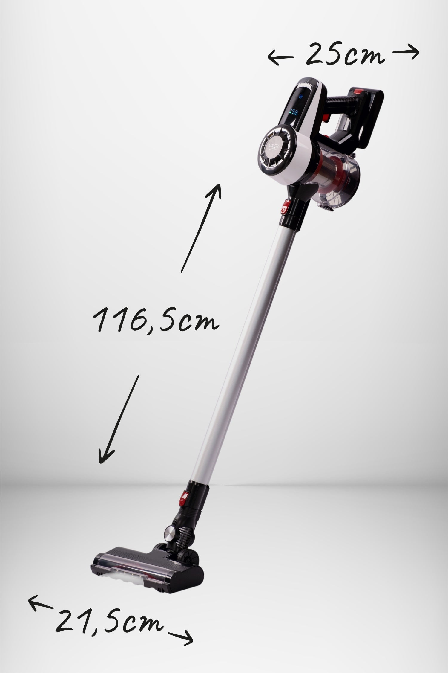 Adler AD 7048 Bagless vacuum cleaner with brushless motor technology