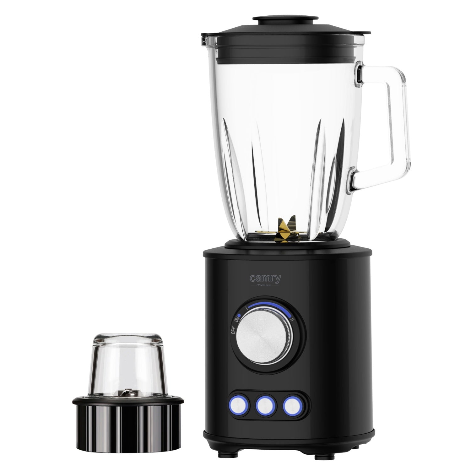 Camry CR 4088 Table blender - titanium blades - 1.5L glass jug