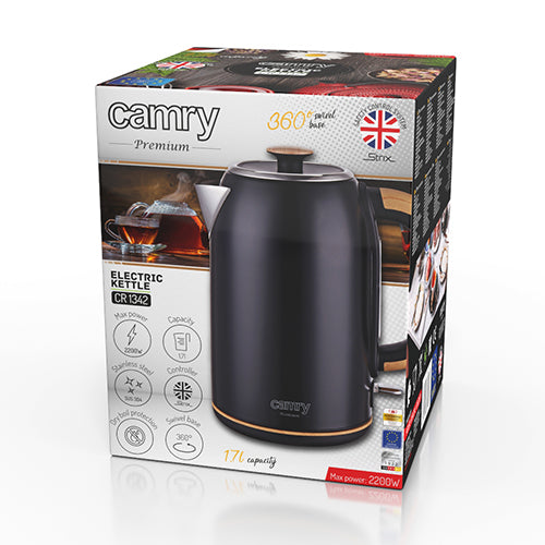 Camry CR 1342 Kettle metal 1,7 L STRIX
