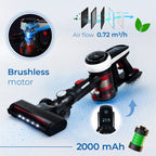 Adler AD 7048 Bagless vacuum cleaner with brushless motor technology