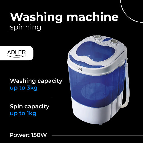 Adler AD 8051 Washing machine + spinning