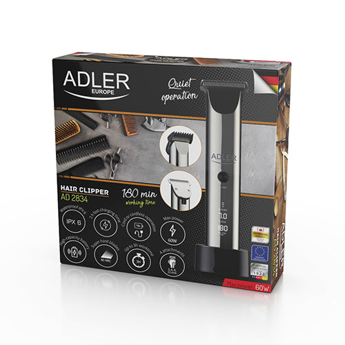 Adler AD 2834 Hair Clipper LCD