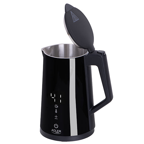 Adler AD 1345 black Electric kettle with LED display & temperature regulation 1,7L STRIX