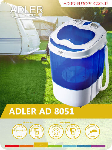 Adler AD 8051 Washing machine + spinning