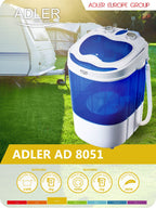 Adler AD 8051 Washing machine + spinning