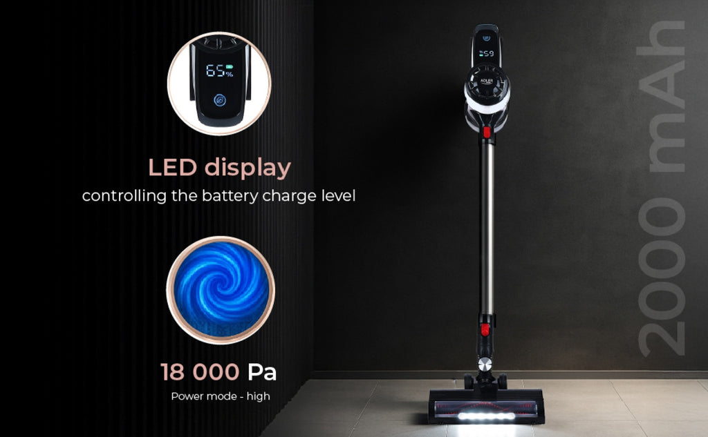 Adler AD 7048 Bagless vacuum cleaner with brushless motor technology